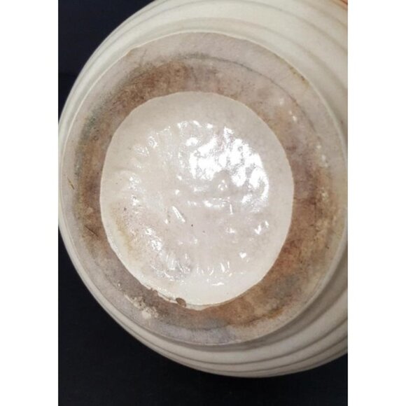 Vintage Stoneware Jug - Mohawk Liqueur Bottle Green Speckled Glaze - Picture 7 of 8